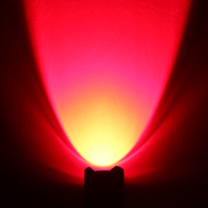 WAYLLSHINE Scalable Red LED Flashlight, 3 Mode Red Beam, Long Range - Black - Image 5